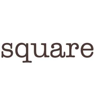  square Giant Word Wall Sticker