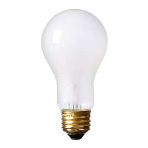   Watt A19 Medium Base 130 Volt 6,000 Hour Frost Incandescent Light Bulb