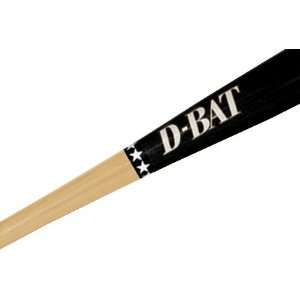  D Bat Pro Cut A27 Two Tone Baseball Bats UNFINISHED/BLACK 