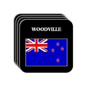  New Zealand   WOODVILLE Set of 4 Mini Mousepad Coasters 