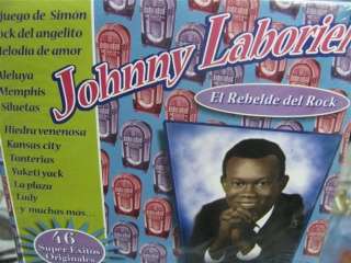 JOHNNY LABORIEL EL REBELDE DEL ROCK 3CDS SEALED  