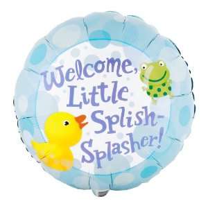  Lets Party By Party Destination Splish Splash Foil Balloon 