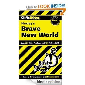 CliffsNotes on Huxleys Brave New World (Cliffsnotes Literature Guides 