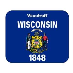  US State Flag   Woodruff, Wisconsin (WI) Mouse Pad 