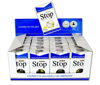 40 pk New 8 hole Super Stop Cigarette Filters  
