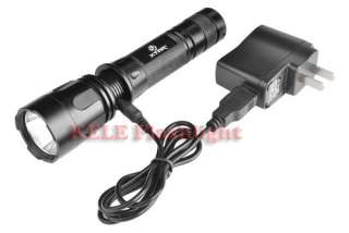 XTAR R01 CREE XM L T6 LED Rechargeable Flashlight Set  