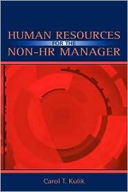   Manager, (0805842969), Carol T. Kulik, Textbooks   