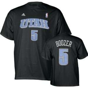  Carlos Boozer adidas Player Name and Number Utah Jazz 