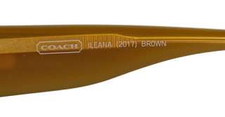 NEW COACH EYEGLASSES ILEANA CC 2017 BROWN OPTICAL BROWN  