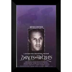  Dances With Wolves 27x40 FRAMED Movie Poster   Style A 