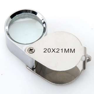 20x 21mm Jewelers Eye Loupe Magnifier Magnifying glass  