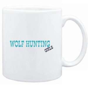  Mug White  Wolf Hunting GIRLS  Sports