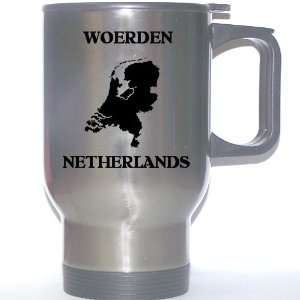  Netherlands (Holland)   WOERDEN Stainless Steel Mug 