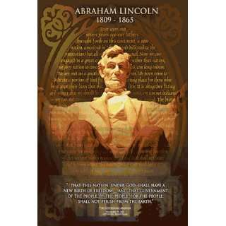  Safari 20135 Abraham Lincoln Poster   Pack Of 3