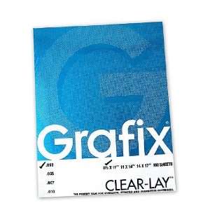   Acetate Alternative 11 in. x 14 in. .003 thick pad of 25 Home