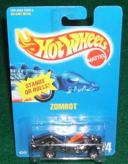 Zombot Hot Wheels Cars Collector # 224  