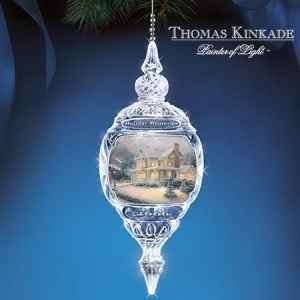  Thomas Kinkade 2006 Holiday Memories Annual Crystal 