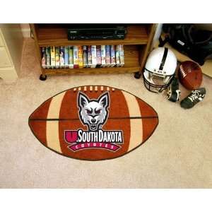  South Dakota Coyotes NCAA Football Floor Mat (22x35 