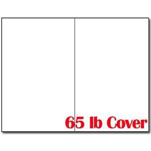  65lb White Bifold Brochures   250 Brochures Office 