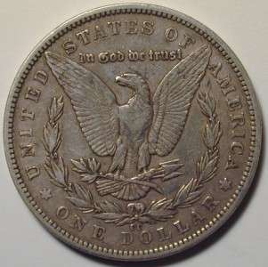 2317 USA 1891 CC Morgan Silver Dollar, nice Very Fine  