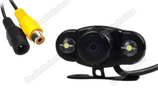 New Black 135º Night Vision Car Rear View Reverse Backup Color Camera 