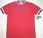 BRAND NEW MLB MENS BOSTON RED SOX BLACK PRINTED T SHIRT 6X 6XL  