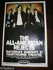 The ALL AMERiCAN REjECTS    SHOW POSTER