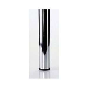  34 1/2 Glass Leg With Adaptor   Brushed Steel