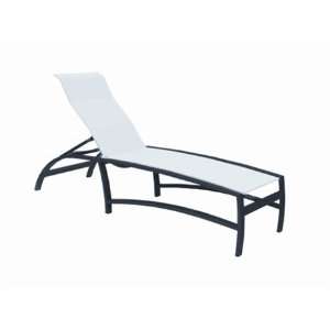   Side Adjustable Patio Chaise Lounge Flagstone Patio, Lawn & Garden