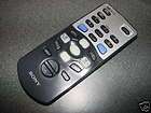 SONY RM X110 Stereo Remote Control
