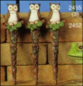    SCIOTO  3 Pot Sticker Molds #2453 Raccoon , #2454 Frog , #2455 Owl