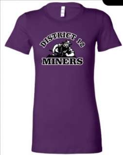   12 Miners Peeta Mellark Name & Number Hunger Games T Shirt Clothing