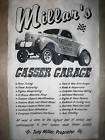 40 WILLYS GASSER GARAGE 18X29 (2)PERSONALIZE​D POSTERS