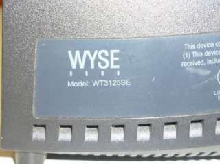 Lot of 6 Wyse WinTerm Model WT3125SE Thin Client Terminals No Power 