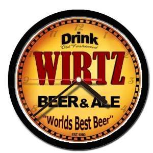  WIRTZ beer and ale cerveza wall clock 