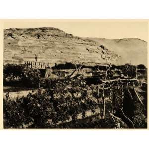  1929 Egypt Photogravure Abu Simbel Temple Cultivate 