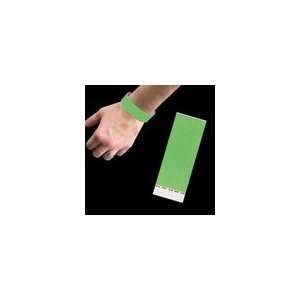  Neon Green Numbered Wrist Bands, Sold in Packs of 250 