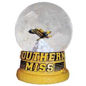   Mississippi Golden Eagles Musical Snow Globe