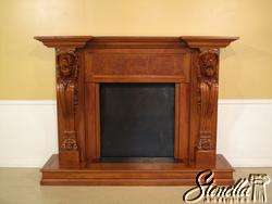 2639 Bau High Quality Lion Fireplace Mantle New  