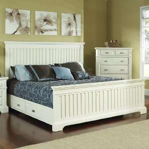 Winter Park Bed w/ One Storage Unit (King) by Samuel Lawrence 