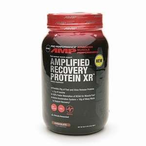 GNC Pro Performance AMP Amplified Recovery Protein XR, Chocolate, 3 lb
