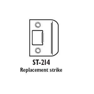  Strike Plate, SQ Corner Full Lip ST 214 630