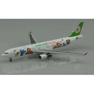  JC Wings Eva Air A330 300 Around the World Model Airplane 