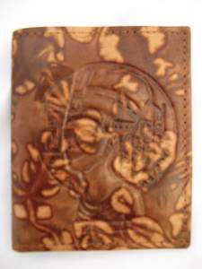 Egyptian Genuine Leather Men Wallet Pharaoh Embossed270  