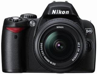 Nikon D40 6.1MP Digital SLR Camera Kit with 18 55mm f/3.5 5.6G ED II 
