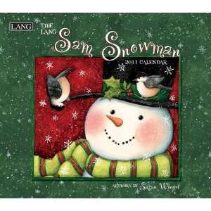  Sam Snowman by Susan Winget 2011 Wall Calendar