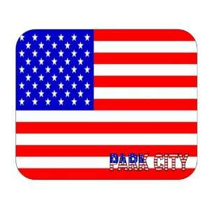  US Flag   Park City, Utah (UT) Mouse Pad 