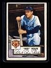1952 Topps #296 Red Rolfe Manager Detroit Tigers  