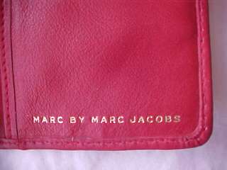 MARC JACOBS Peony Pink Totally Turnlock Wallet Clutch Purse NEW $198 