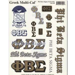  Phi Beta Sigma   Window Stickers 